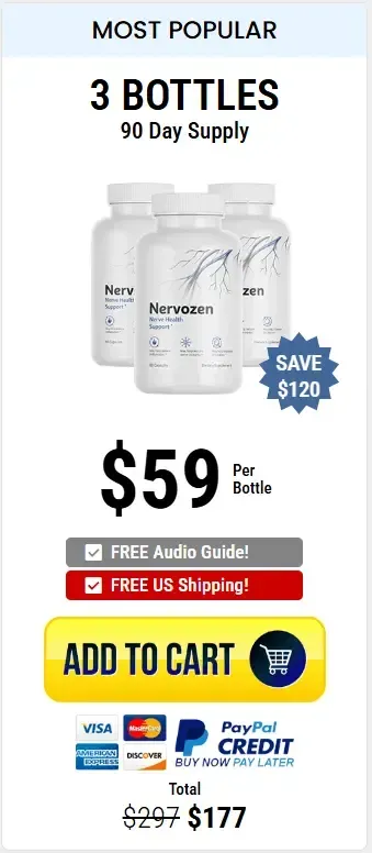 Nervozen -3-bottle - order-now-( Ninty Days Supply) - image